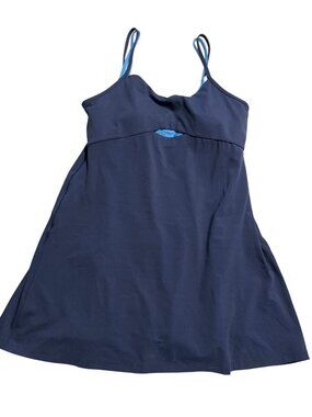 Lululemon Align Layered Dress Club Blue Ocean Wave Size 14 NWT Built-In Bra